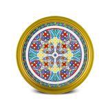 Karaca Napoli 35 cm Metal Yuvarlak Tepsi
