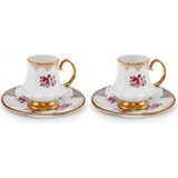 Karaca Nermin 2 Kişilik Kahve Fincan Takımı 85 ml - Renkli