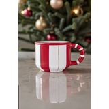 Karaca New Year Yılbaşı Candy Stripe 570 ml Kupa