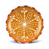 Karaca New Year Yılbaşı Gingerbread 30 cm Servis Tabağı