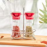 Karaca Nori Tuzluk ve Biberlik Red - Kırmızı - 120 ml