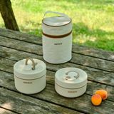 Karaca Packy 2'li Taşıma Çantalı Paslanmaz Çelik Lunch Box