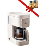 Karaca Paslanmaz Çelik Filtreli Çay-Kahve Makinesi 650W Krem