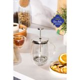 Karaca Pia Kiku Bitki Çayı Ve Filtre Kahve Demliği -Çift Cidarlı French Press 350 ml