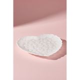 Karaca Pink Love Porselen Servis Tabağı Beyaz 28 Cm Beyaz