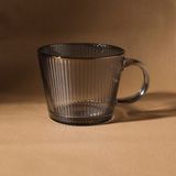 Karaca Plain Gri Kupa 380 ml - Lacivert