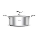 Karaca Plasma Steel 316+ 3Ply Yanmaz Yapışmaz Çelik Tencere 22 cm