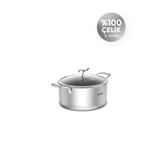Karaca Plasma Steel 316+3PLY 20 cm Tencere