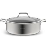 Karaca Plasma Steel 3PLY İndüksiyon Tabanlı 28 cm Çelik Pilav-Karnıyarık Tencere