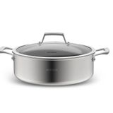 Karaca Plasma Steel 3PLY İndüksiyon Tabanlı 30 cm Çelik Pilav-Karnıyarık Tencere