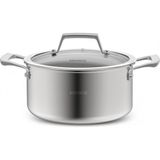 Karaca Plasma Steel 3ply Tencere 20 cm - Beyaz