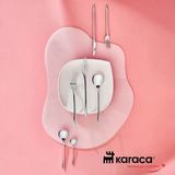 Karaca Premium Platin Von 12 Kişilik 84 Parça Çatal Kaşık Bıçak Takımı