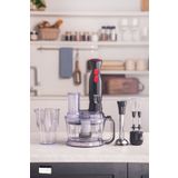Karaca Pro Multimax 6 in 1 Çok Amaçlı Mutfak Robotu Black Blender Seti