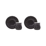 Karaca Ratio 2 Kişilik 80 ml Kahve Fincan Takımı