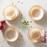 Karaca Retro New Krem 6 Kişilik 18 Parça Yemek Takımı