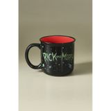 Karaca Rick And Morty Siyah 400 ml Kupa