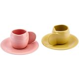 Karaca Rosy 2 Kişilik 90 ml Kahve Fincan Takımı