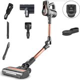 Karaca Şarjlı Vantuz Siyah Bakır Power 2000 Mah Pil Gücü H.e.p.a 13 Filtre 60 Dakika Çalışma Power Max Motor LED Işıklı Turbo Fırça - Siyah - Bakır