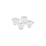 KARACA Sezen 4 Kişilik Cam Çay Fincanı Seti 180 ML, 000001000209162001