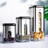 Karaca Shinex Inox 3 Parça Cam Saklama Kabı Seti