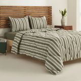Karaca ŞLŞHJJŞKŞK Barlet Tek Kişilik Comfort Set/uyku Seti Çizgili Yeşil