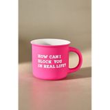 Karaca Soft Touch Block Kupa 370 Ml Pembe