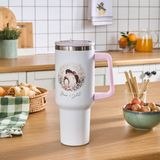 Karaca Star Hero Romeos Çelik Sızdırmaz Termos Lila 1150 ml