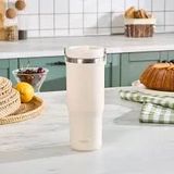 Karaca Star Ice Pipetli Çelik Sızdırmaz Bej 860 ml Termos