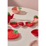 Karaca Strawberry Çilek Desenli Sunum Tabağı 29 cm
