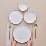 Karaca Stream Bone Saturn 24 Parça 6 Kişilik Yemek Takımı Gold - Standart