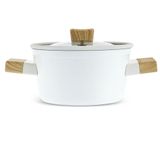 Karaca Swiss Crystal Creamy Wood 20 cm Tencere