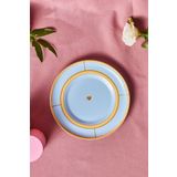 Karaca Talya 20 cm Mavi Pasta Tabağı