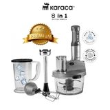 Karaca Turbo Fonksiyonlu Cam Hazneli Mutfak Robotu 2500W