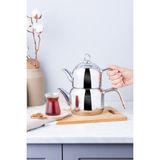 Karaca Urban Mini Metal Gri Çaydanlık Takımı