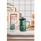 Karaca Valentina Borosilikat Cam 1000 ML Green French Press