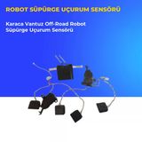 Karaca Vantuz Off-Road Robot Süpürge Uçurum Sensörü