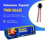 Karaca Vantuz Off-Road RS007 2in1 Robot Süpürge 7000 mAh 14.4 V Batarya – Orjinal Uyumlu Uzun Ömürlü, Yüksek Performans Pil