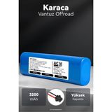 Karaca Vantuz Offroad 3200MAH Robot Süpürge Bataryası – Çok Katmanlı Koruma Teknolojisi - 3200mAh Kapasite