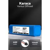 Karaca Vantuz Offroad 6400MAH Robot Süpürge Bataryası – Sertifikalı Güvenlik, Doğru Kapasite - 6400mAh Kapasite