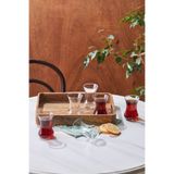 Karaca Vefa 130 ml 6'lı Çay Bardağı Seti