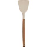 Karaca Woodline Silikon Uçlu Kayın Ağacı Saplı Geniş Spatula Beige - Bej