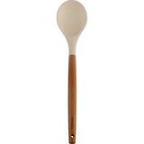 Karaca Woodline Silikon Uçlu Kayın Ağacı Saplı Servis Kaşığı Beige - Bej
