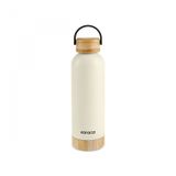Karaca Woody Çelik Sızdırmaz Termos 500 ml Krem