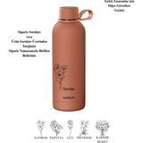 Karaca Woody Çelik Sızdırmaz Termos 500 ml - Somon Rengi