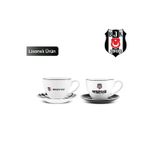 Karaca x Beşiktaş Lisanslı 2 Kişilik Çay Fincan Takımı 220 ml