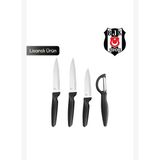 Karaca x Beşiktaş Lisanslı 4 Parça Bıçak Seti
