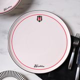 KARACA X Beşiktaş Lisanslı Pizza Tabağı 32 Cm Siyah