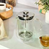 Karaca x Ebru Erke Pia Kiku Çİft Cidarlı French Press 600 ml