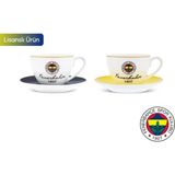 Karaca x Fenerbahçe Lisanslı 2 Kişilik Çay Fincan Takımı 220 ml - Lacivert