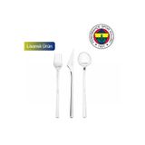 Karaca x Fenerbahçe Lisanslı 40 Parça 8 Kişilik Kutulu Çatal Kaşık Bıçak Takımı Platin Kutulu